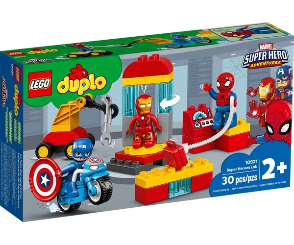 

Конструктор LEGO DUPLO Лаборатория супергероев (10921)