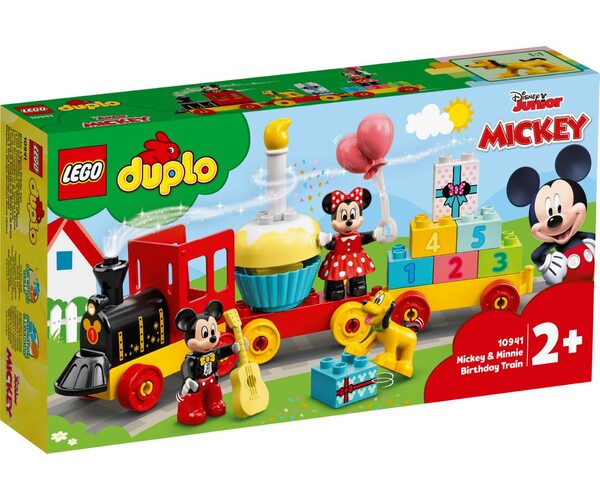 

Конструктор LEGO DUPLO Праздничный поезд Микки и Минни (10941)