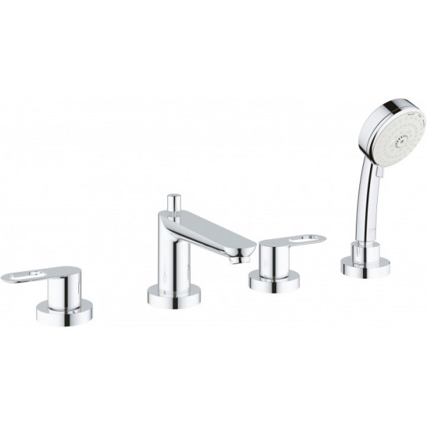 

Смеситель для ванны на 4 отверстия Grohe BauLoop 2511900A
