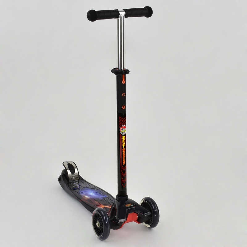 

Самокат А 24662 /779-1311 MAXI "Best Scooter" (8) 4 колеса PU. світло, d=12с
