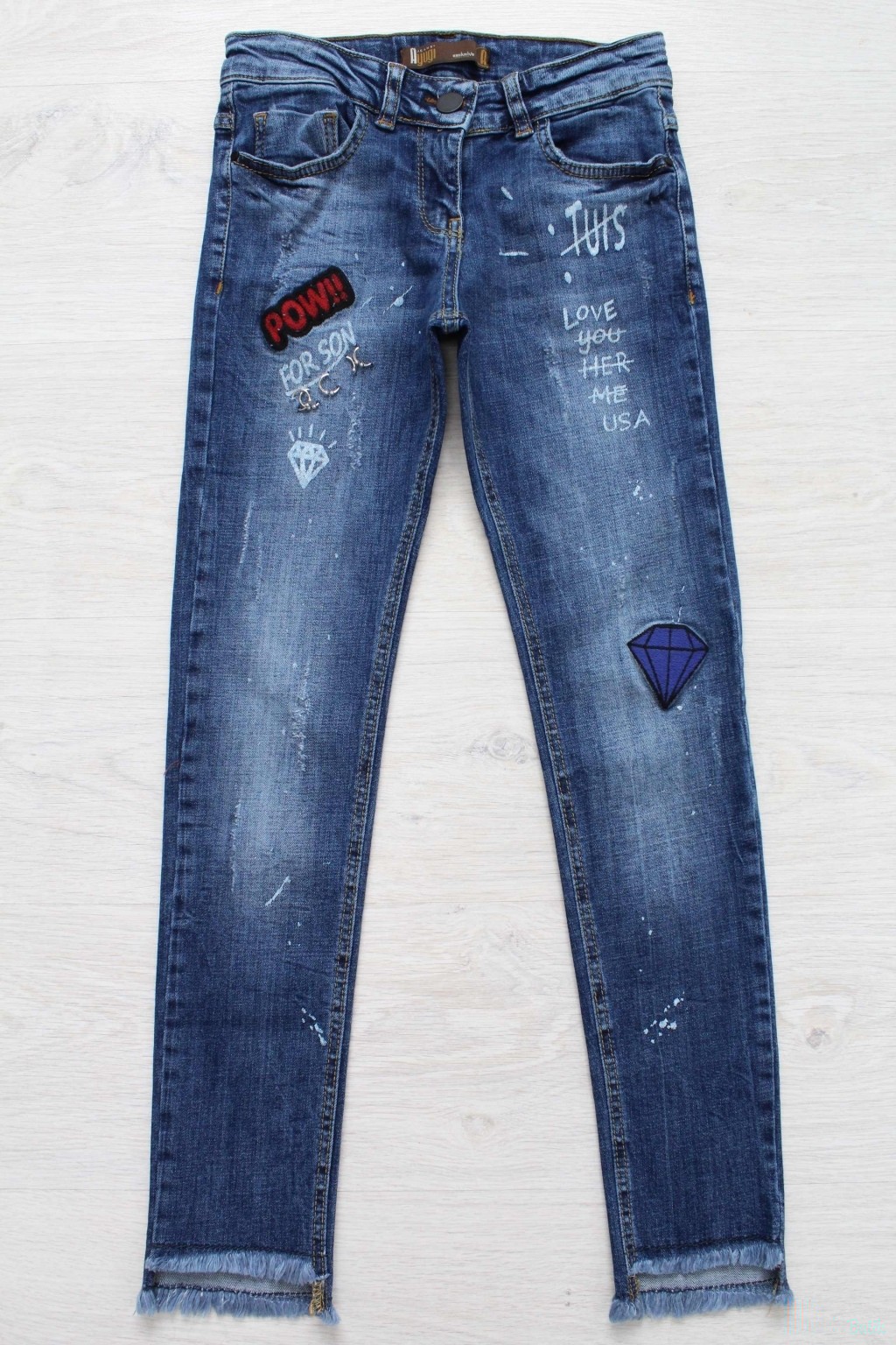 

Джинсы A-yugi Jeans 170 см Синий