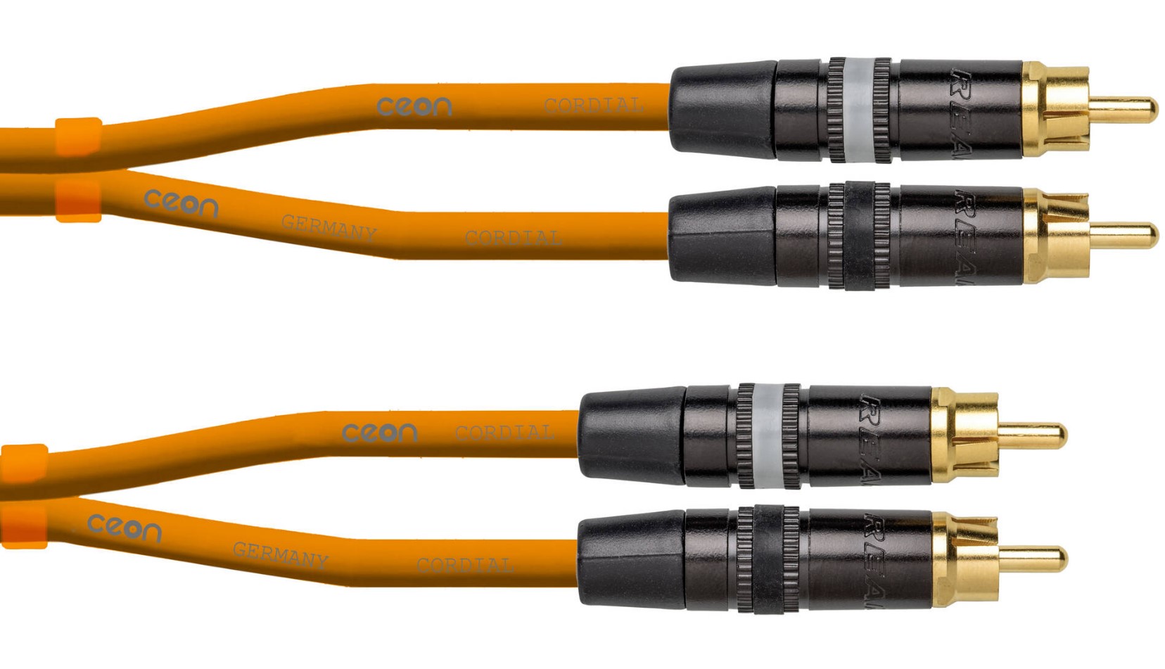 

Коммутационный аудио кабель 2xRCA—2xRCA 1.5м Cordial CEON DJ RCA 1,5 O