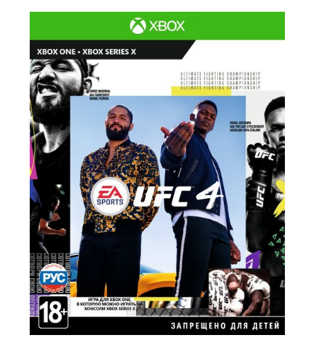 

Игра UFC 4 [Blu-Ray диск] (Xbox One)
