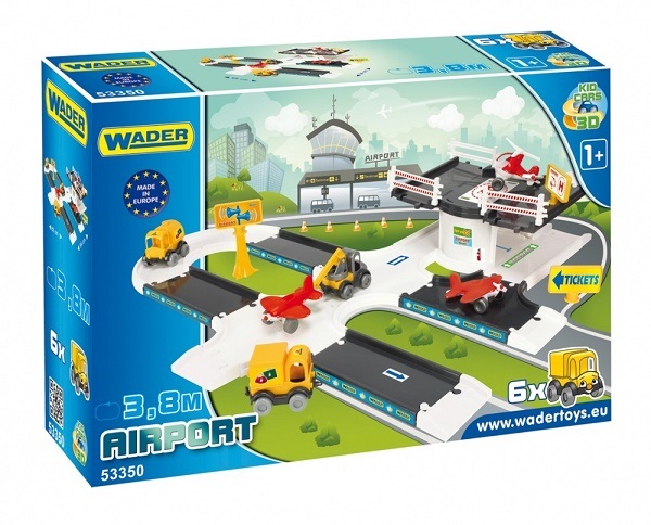 

Игровий набір Wader Kid Cars 3D аеропорт 53350