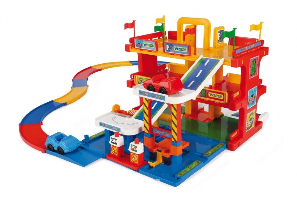 

Дитяча парковка Wader Гараж з дорогою 50400