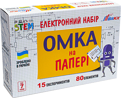 

Электронный конструктор BitKit Омка на бумаге 82 элемента (BK0009)
