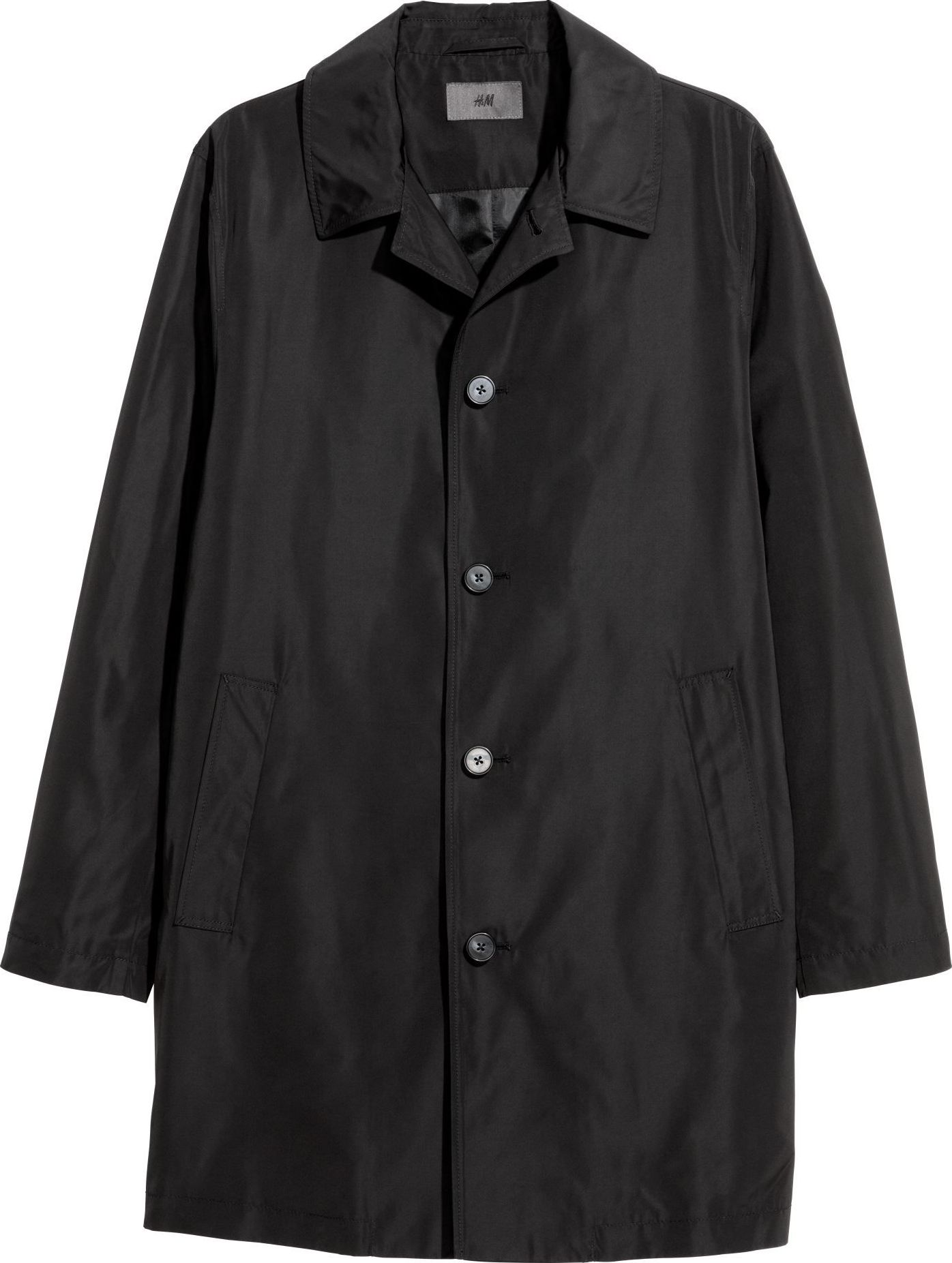 

Пальто H&M 5665427RP21 56 Черное