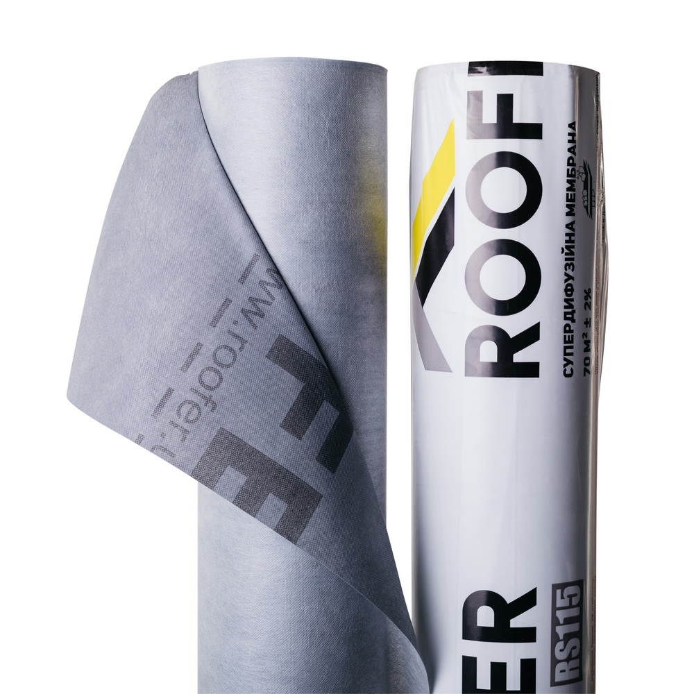

Супердиффузионная мембрана Roofer RS115 100 г/м² 1 шт (135090870100)