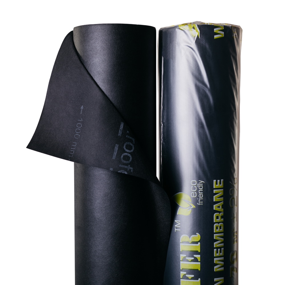 

Ветроизоляционная мембрана Roofer Wind 70 м² 90 г/м² 1 шт (13509017090)