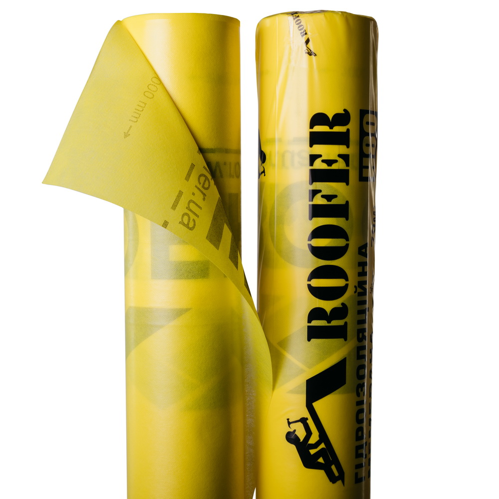 

Гидроизоляционная мембрана Roofer Hydro 35 м² 80 г/м² 1 шт (13509073580)