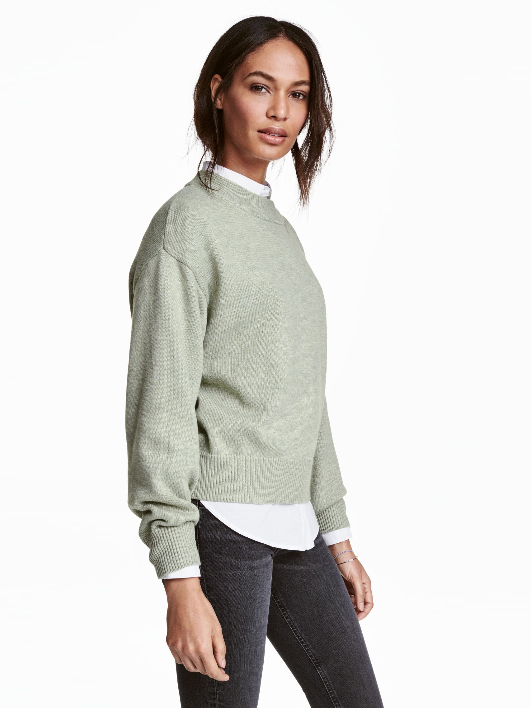 

Джемпер H&M 4471125dm M Фисташковый