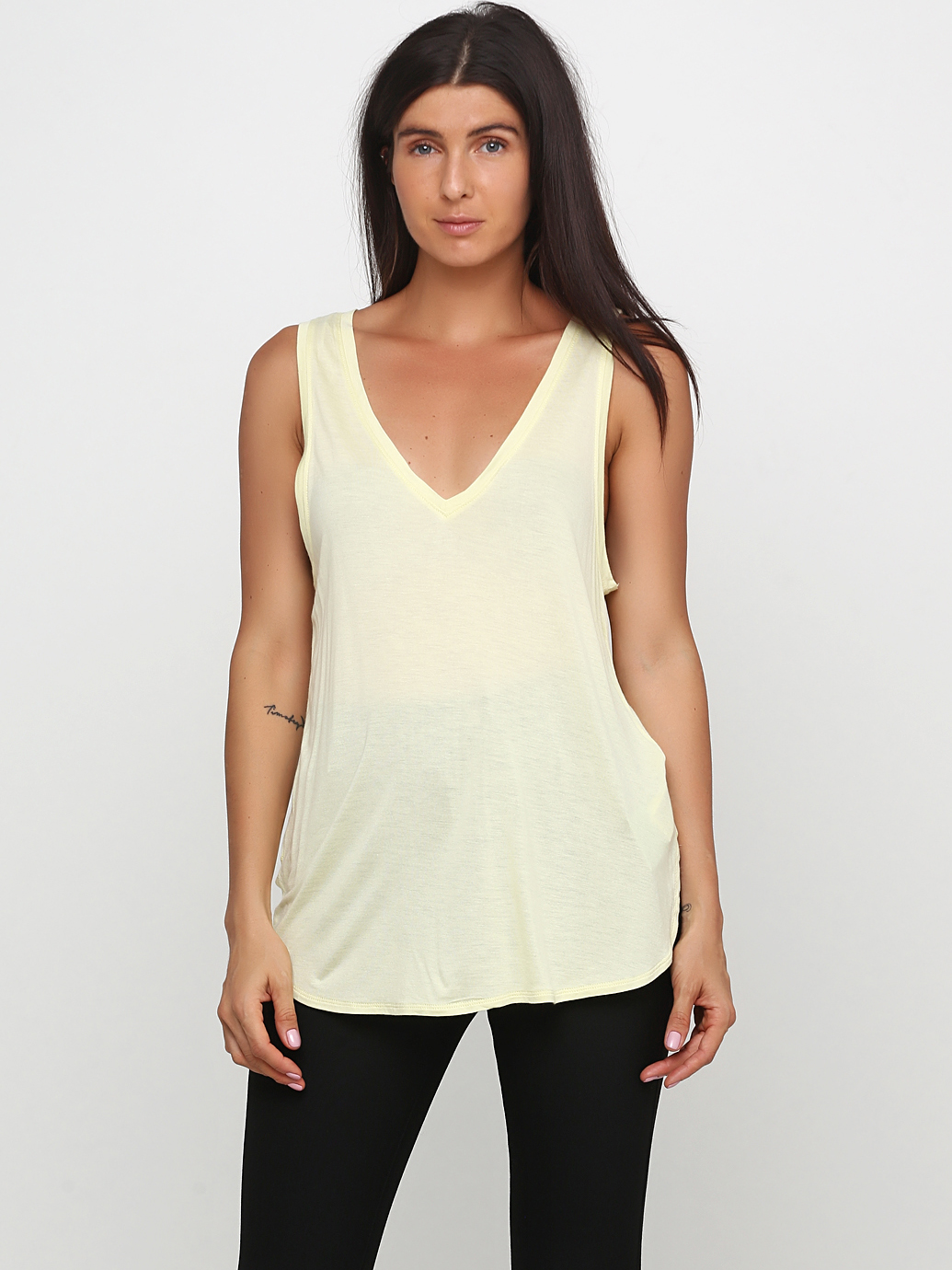 

Майка H&M 4940306dm  Лимонная, Майка H&M 4940306dm S Лимонная