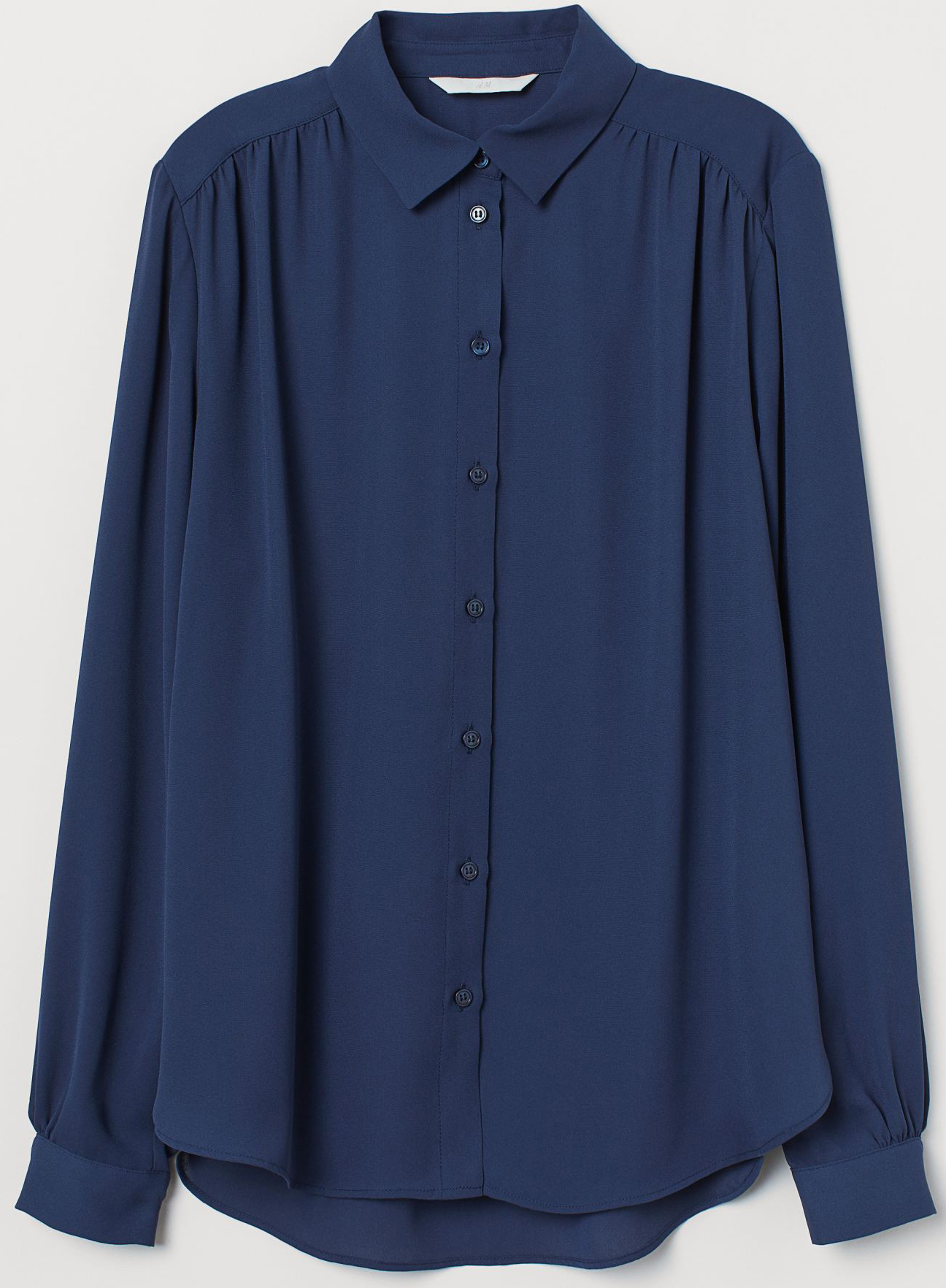 

Рубашка H&M 6970549RP21 44 Темно-синяя