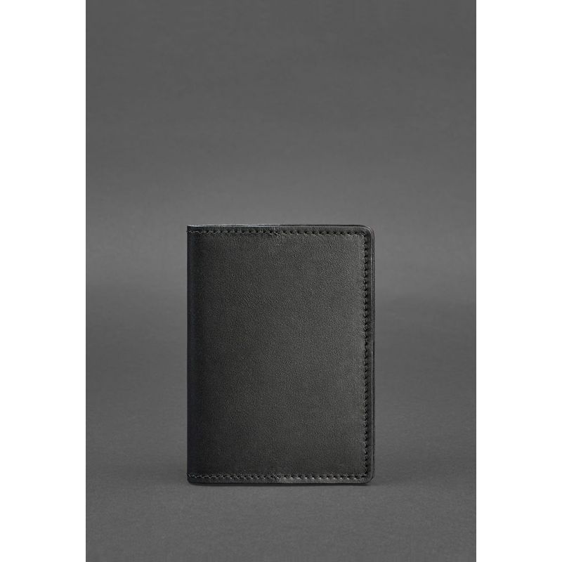 

Обложка для паспорта BlankNote 14x10 см Черный 000056917