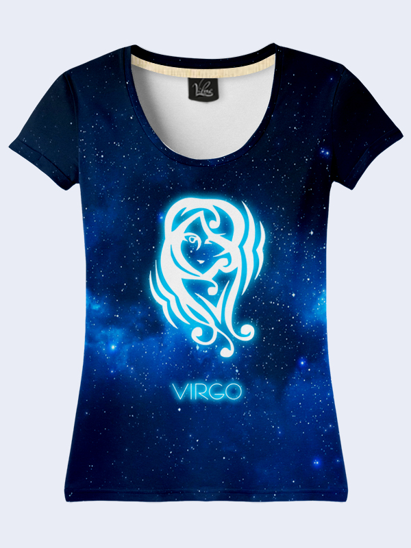 

Женская футболка Virgo zodiak (2366) Vilno S (44) Разноцветный 000054423
