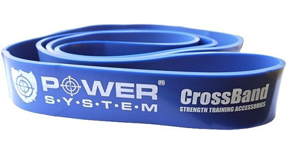 

Резинка для тренировок CrossFit (PS-4054) Power system 100х4,5 см Синий 000055409
