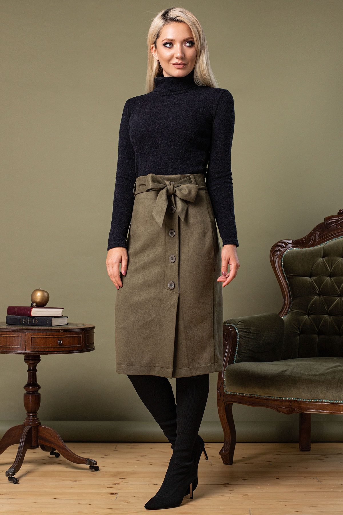 

Женская юбка Garda S Хаки 000056280