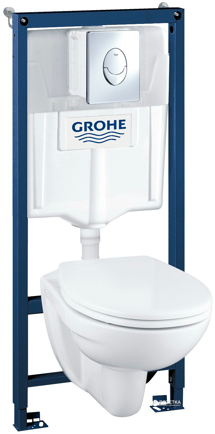 

Инсталляция GROHE Rapid SL 38750001/38721001 + подвесной унитаз GROHE Solido Perfect c сиденьем Soft Close (39192000)