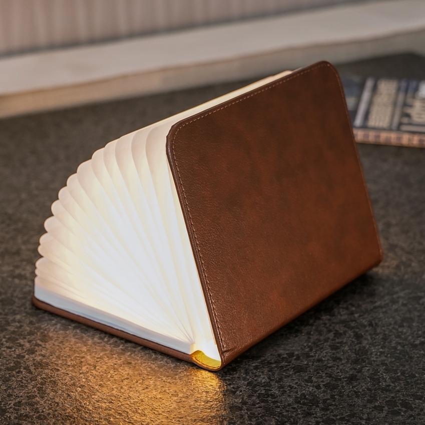 

Светильник-книга "Smart Book", натуральная кожа