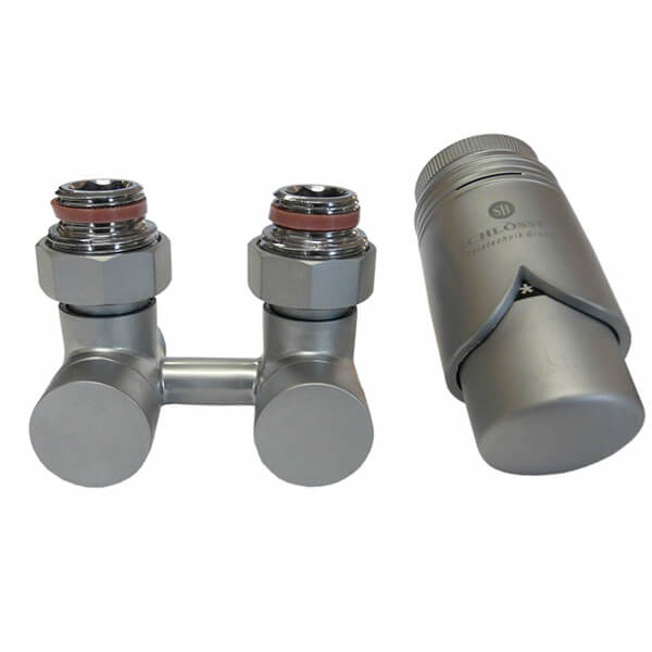 

Комплект эксклюзивных узлов угловой 3/4 x M22x1.5 Schlosser Сатин (601000028)
