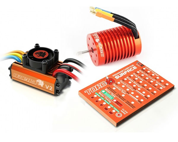 

Комбо система SkyRC LEOPARD Brushless Combo 60A 4370KV 9T 2-3S для 1/10 авто
