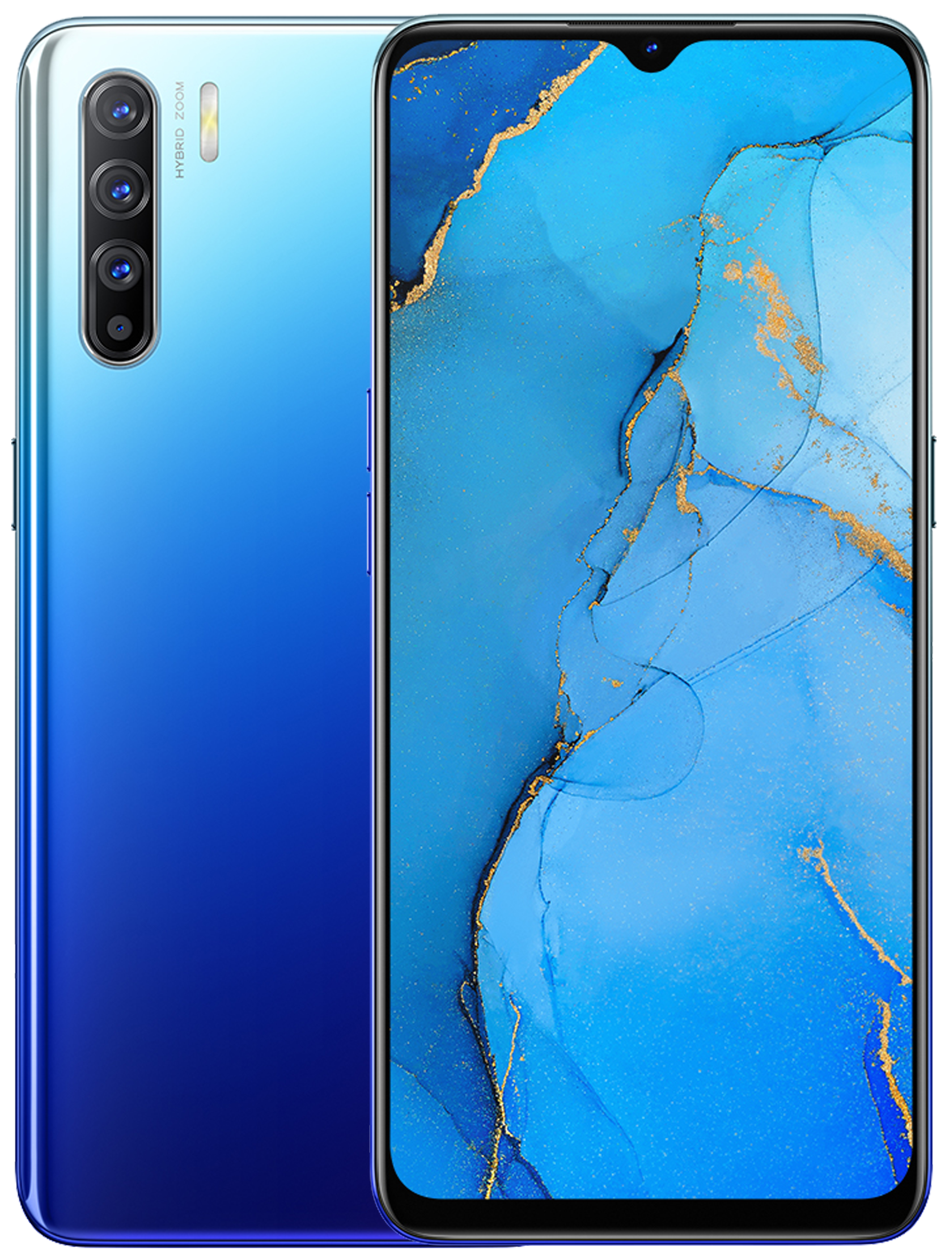 Мобильный телефон OPPO Reno3 8/128GB Auroral Blue – фото, отзывы