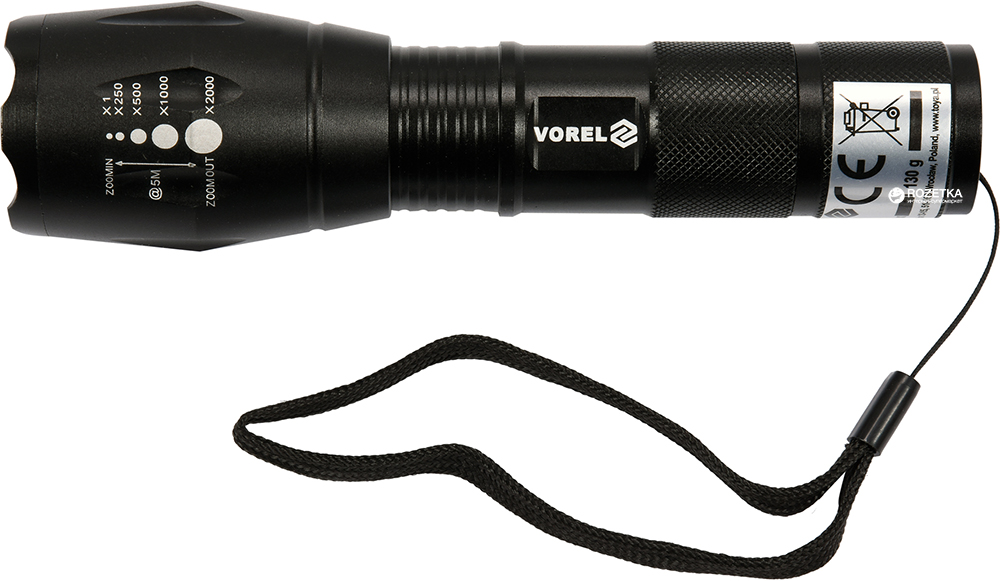 

Фонарь светодиодный VOREL CREE XP-E (88555)