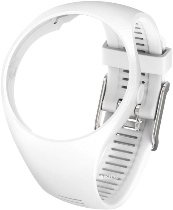

Сменный браслет Polar Wristband для Polar M200 белый M/L (91061230)