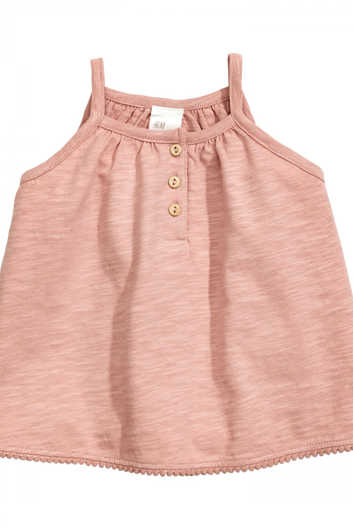 

Топ H&M 6-8м (74) Розовый