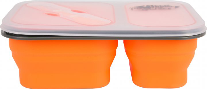 

Контейнер на 2 отсека Tramp с ловилкой 0.9 л Оранжевый (TRC-090-orange)