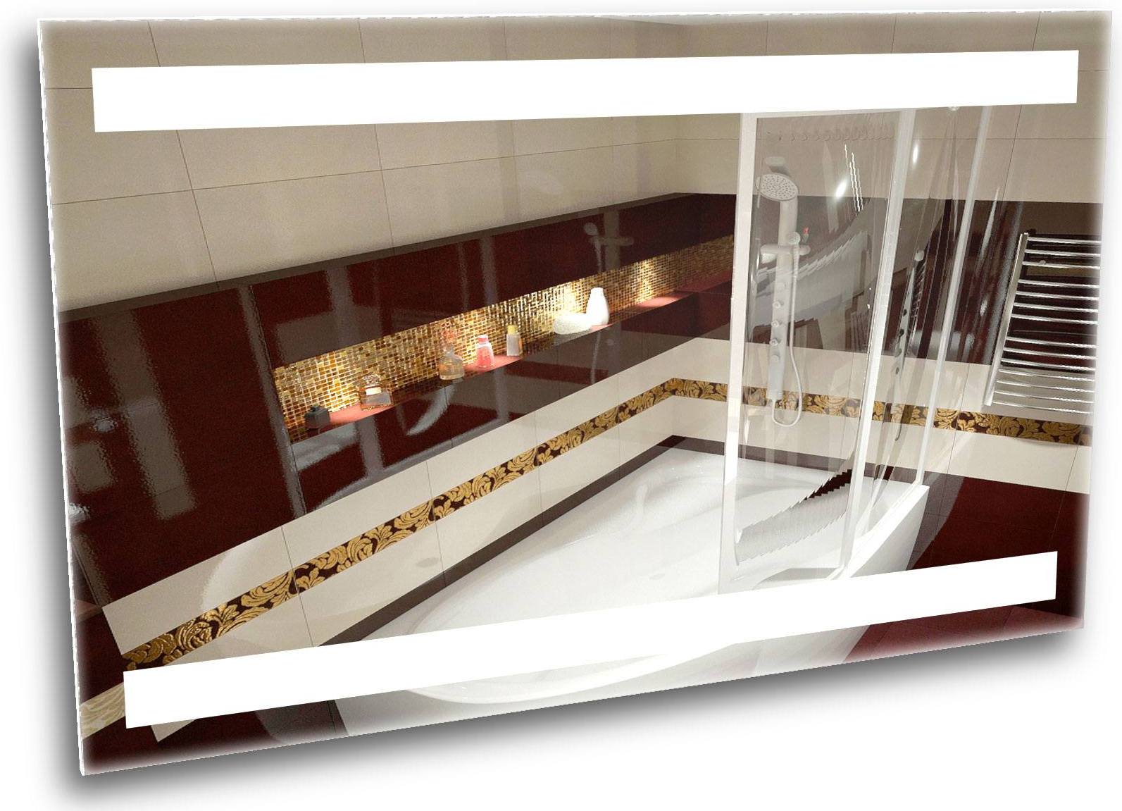 

Зеркало в ванную с LED-подсветкой StudioGlass 6-32 90x90 см