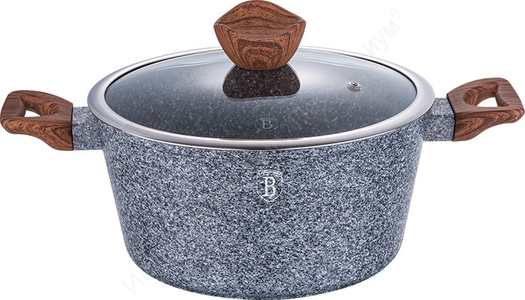 

Кастрюля с крышкой 4.1 литра 24 см Forest Line Original Brown Edition Berlinger Haus BH-1197