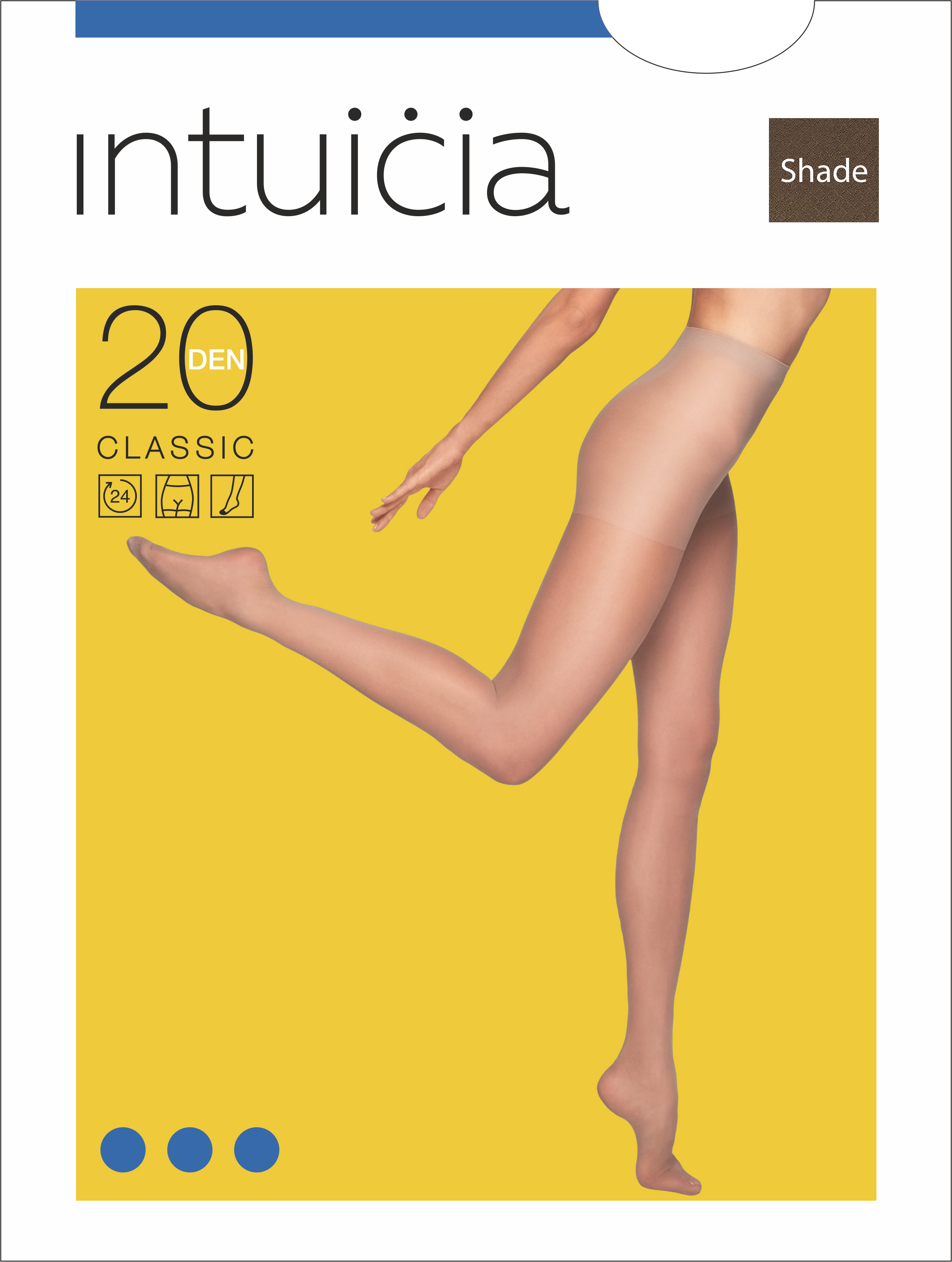 

Колготки Intuicia Classic 20 Den 2 р Shade