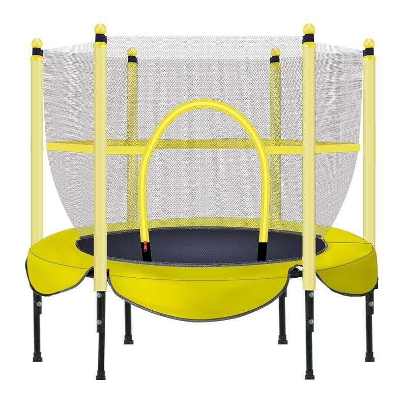 

Батут детский Tilly BT-RJ-0036 60" круглый с сеткой Желтый