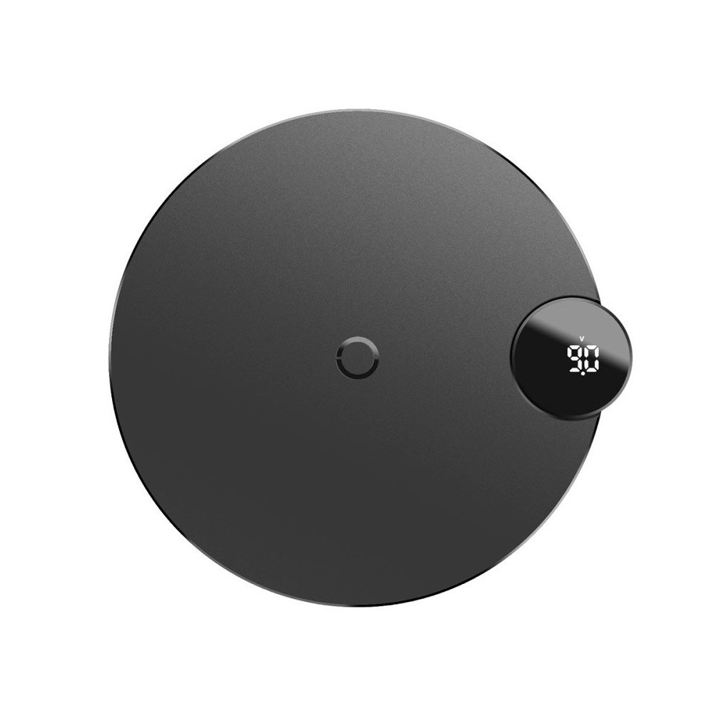 

Беспроводное зарядное устройство Baseus Digtal LED Display Wireless Charger Black