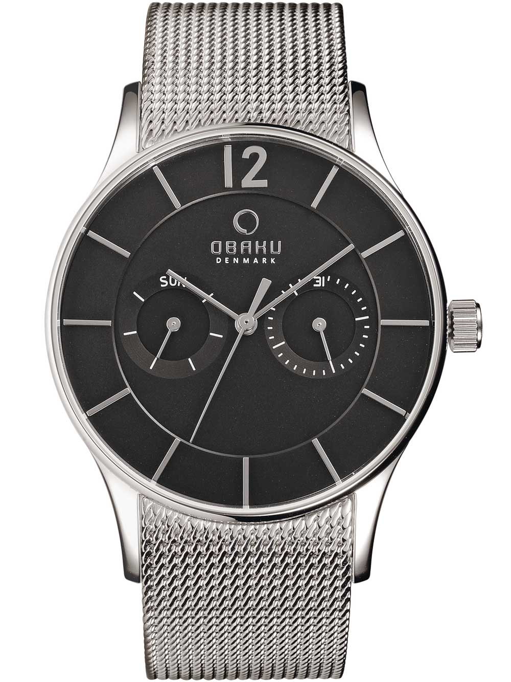 

Часы Obaku V175GMCBMC Herren 38mm 5ATM