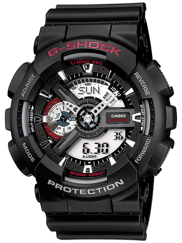 

Часы CASIO GA-110-1AER G-SHOCK 51mm 20ATM