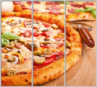 

Шкаф купе Luxe Studio Стандарт-1 Фотопечать Еда и напитки-31 2300x2000x600 трехдверный