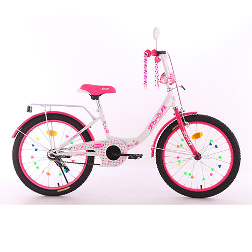 

Велосипед двоколісний Profi Princess 20" XD2014 біло рожевий CH3556