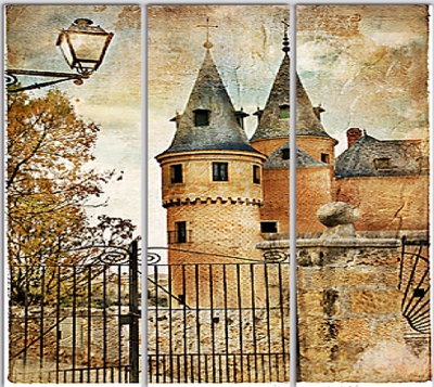 

Шкаф купе Luxe Studio Стандарт-1 Фотопечать Архитектура-1 2300x2000x600 двухдверный