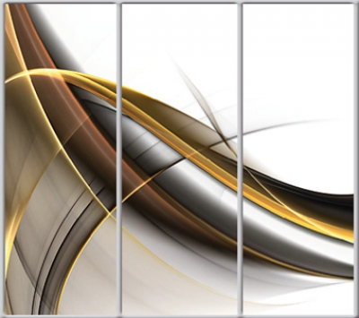 

Шкаф купе Luxe Studio Стандарт-1 Фотопечать Абстракция-51 2300x2000x600 трехдверный