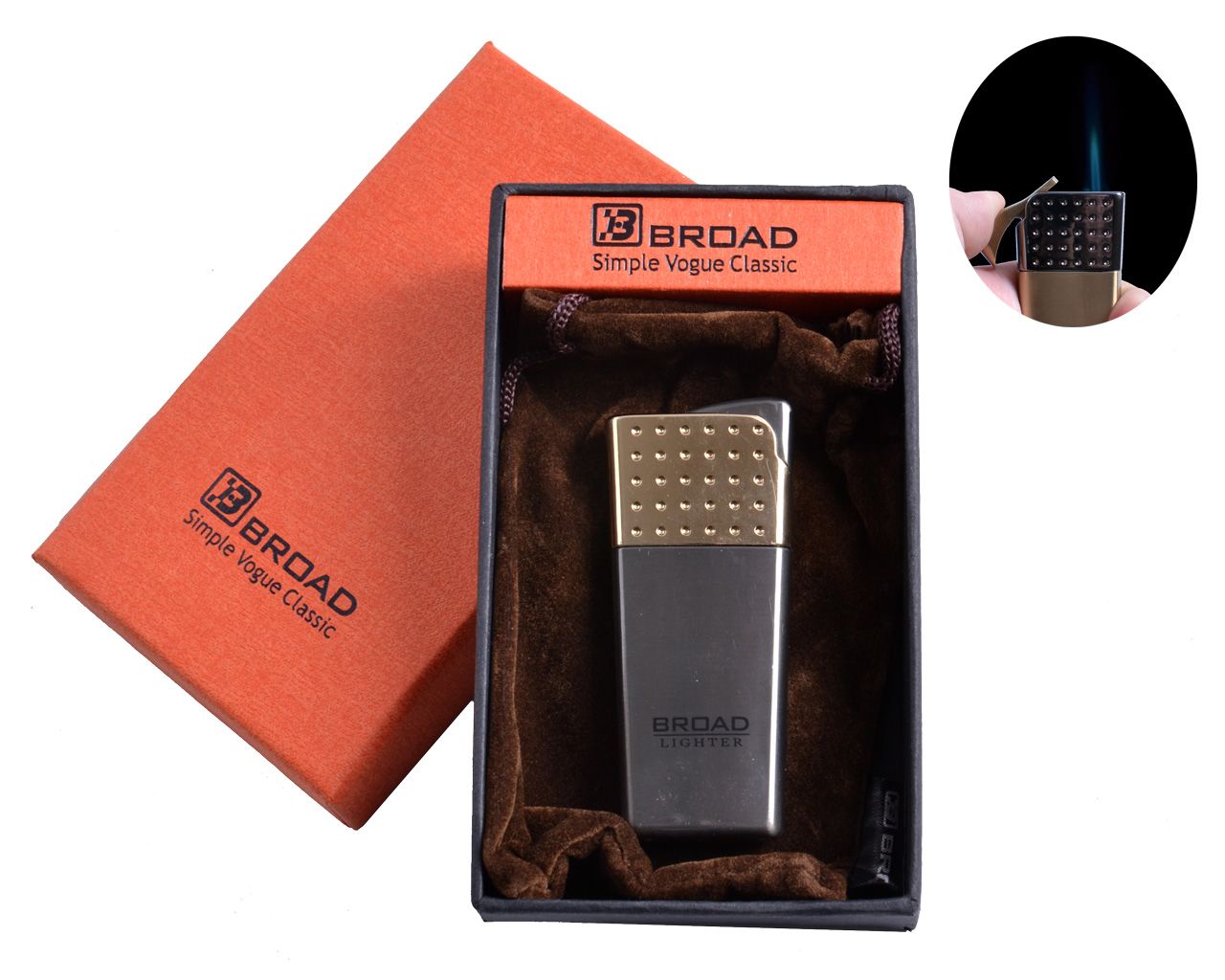 

Подарочная зажигалка Broad №3662