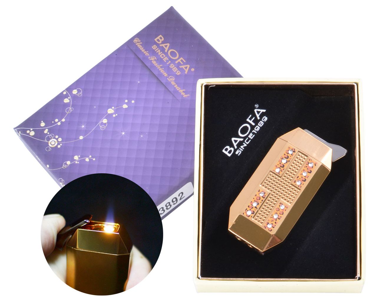 

Подарочная зажигалка Baofa №3892