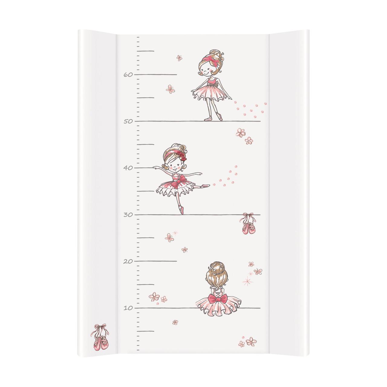 

Пеленальная доска Ceba Baby 70x50 см на кровать 120x60 см Prima Ballerina white