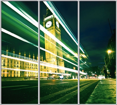 

Шкаф купе Luxe Studio Стандарт-1 Фотопечать Архитектура-48 2300x2200x600 трехдверный