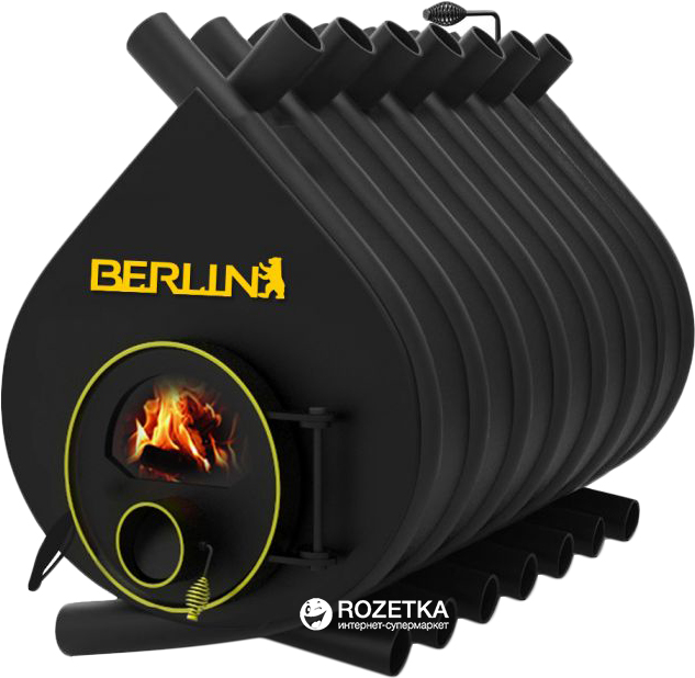 

Печь калориферная для дома и дачи Berlin О5 Classic со стеклом (KK-00500KLS)