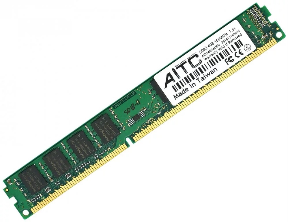 

Оперативная память DDR3-1600 4Gb PC3-12800 AITC AID34G16UBD 4096MB (770008482)