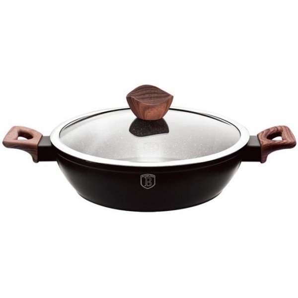 

Сотейник Berlinger Haus Ebony Rosewood Ø28см (3.8л) с крышкой, мраморное антипригарное покрытие