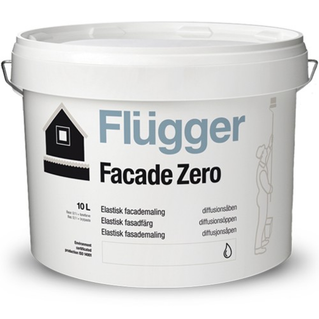 

Матовая фасадная краска Flugger Facade Zero (Miranol)