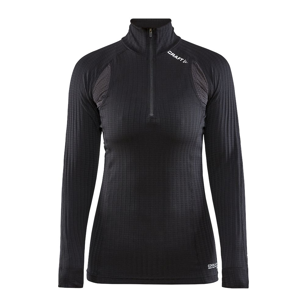

Термофутболка Craft Active Extreme X ZIP LS W розмір XS колір 999000